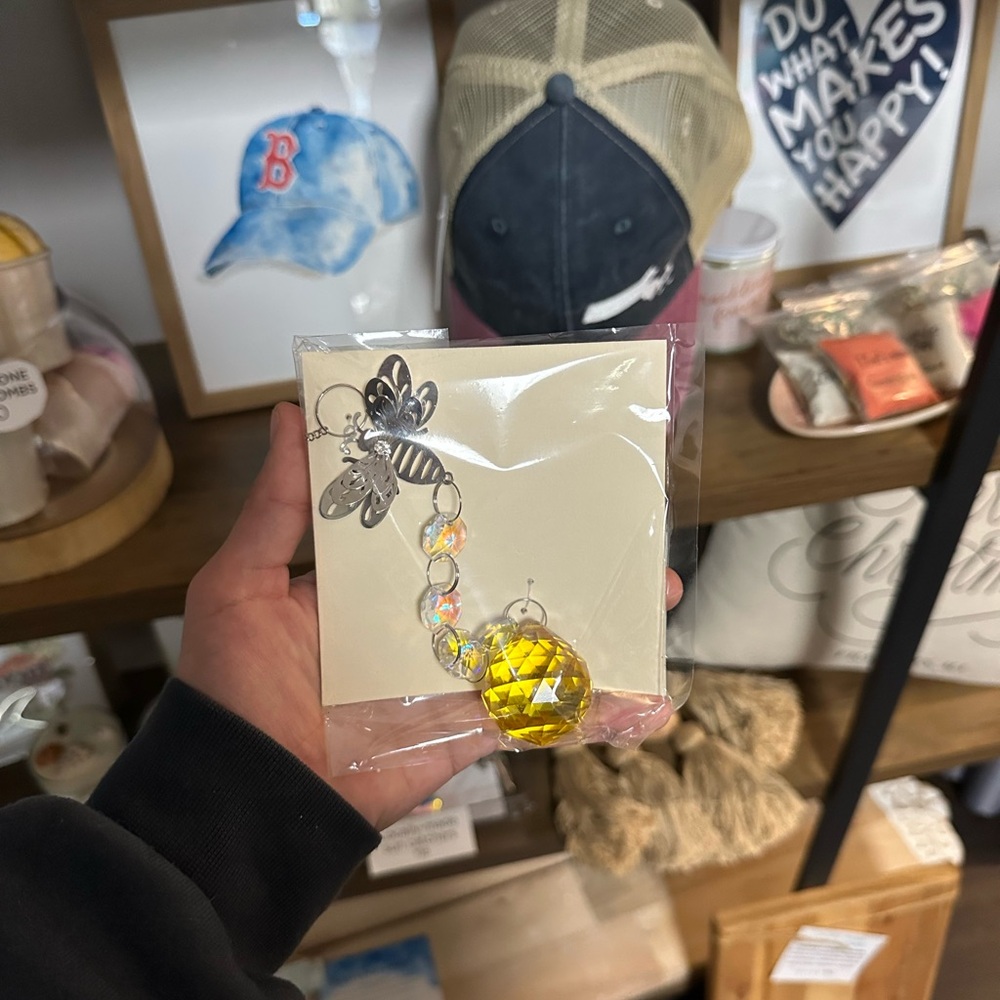 Customizable Bee Sun Catcher